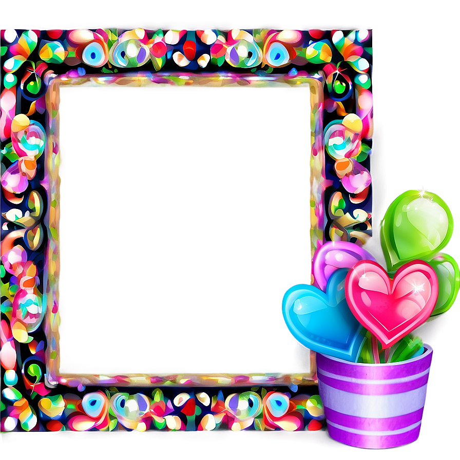 Lovely Photo Frame Png 37