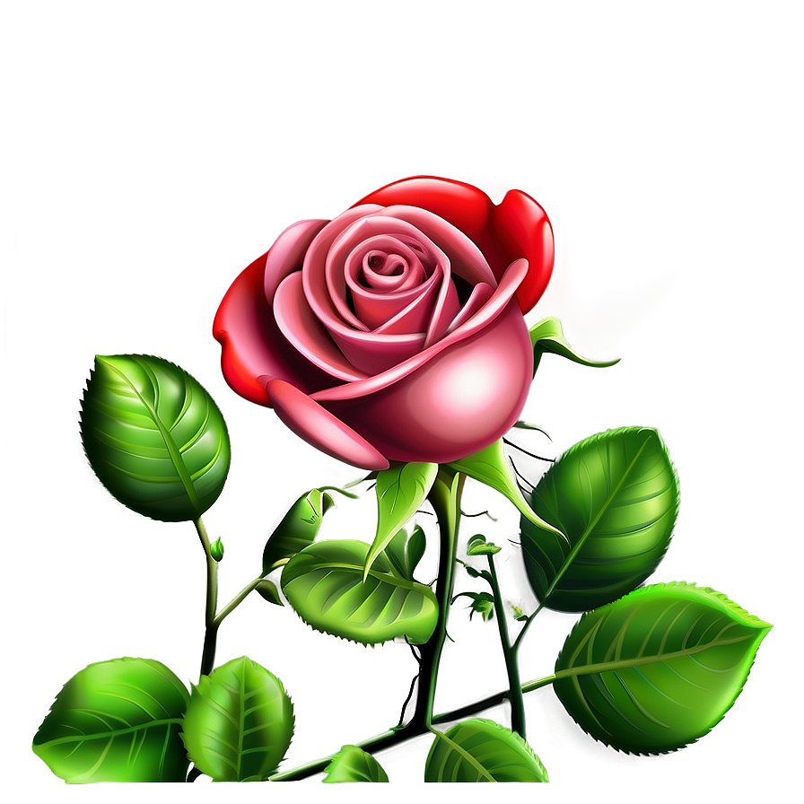 Lovely Rose Artwork Png Oox57