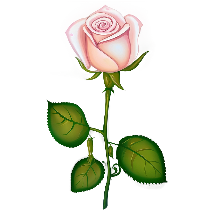 Lovely Rose Artwork Png Qno71