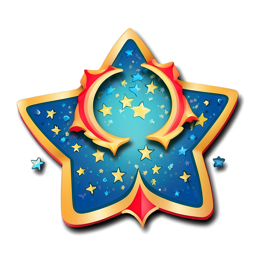 Lovely Star Design Png Hyq