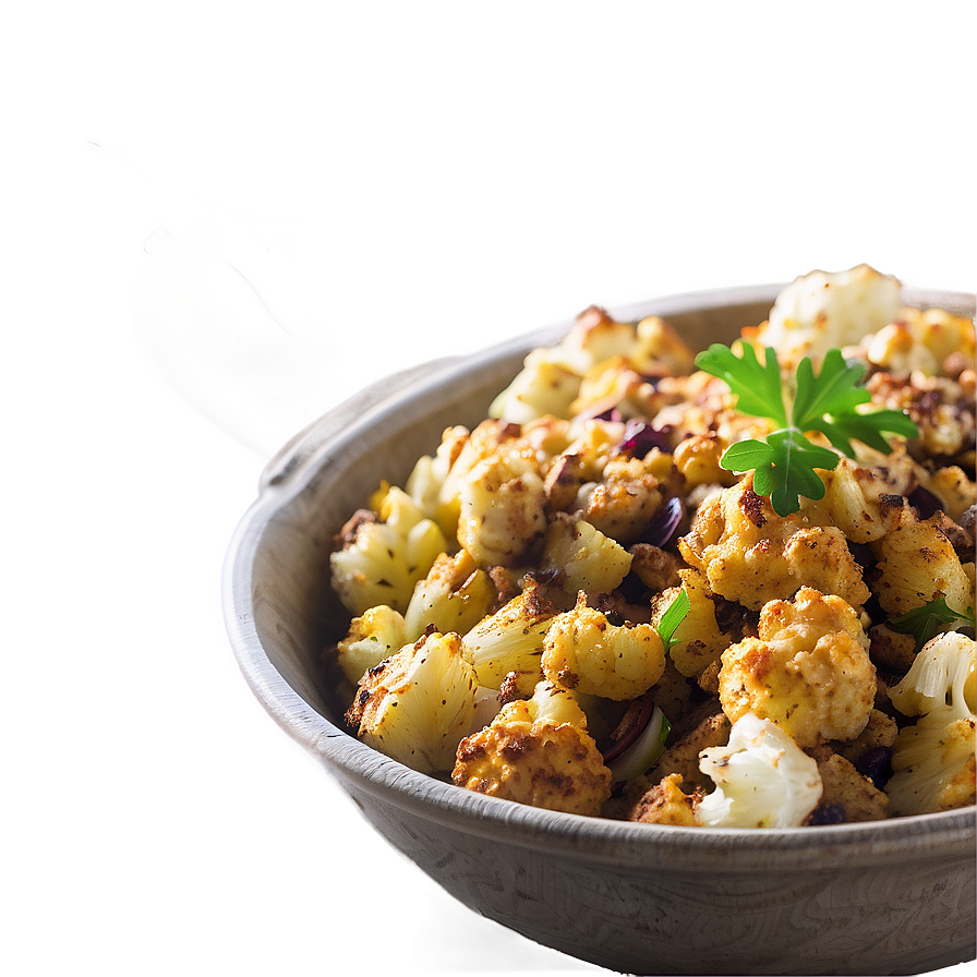 Low-Carb Cauliflower Stuffing PNG ynv76 PNG with transparent background