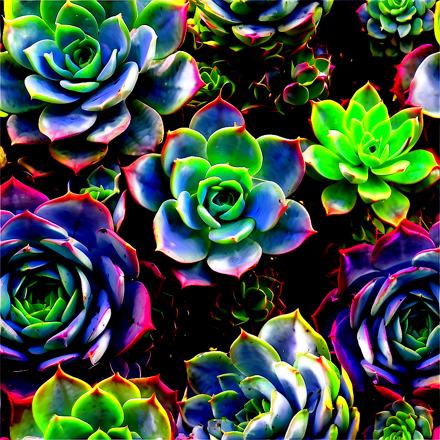 Low Light Succulents Png 06212024