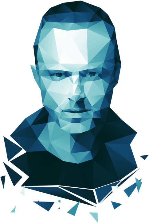 Low Poly Portrait Artwork