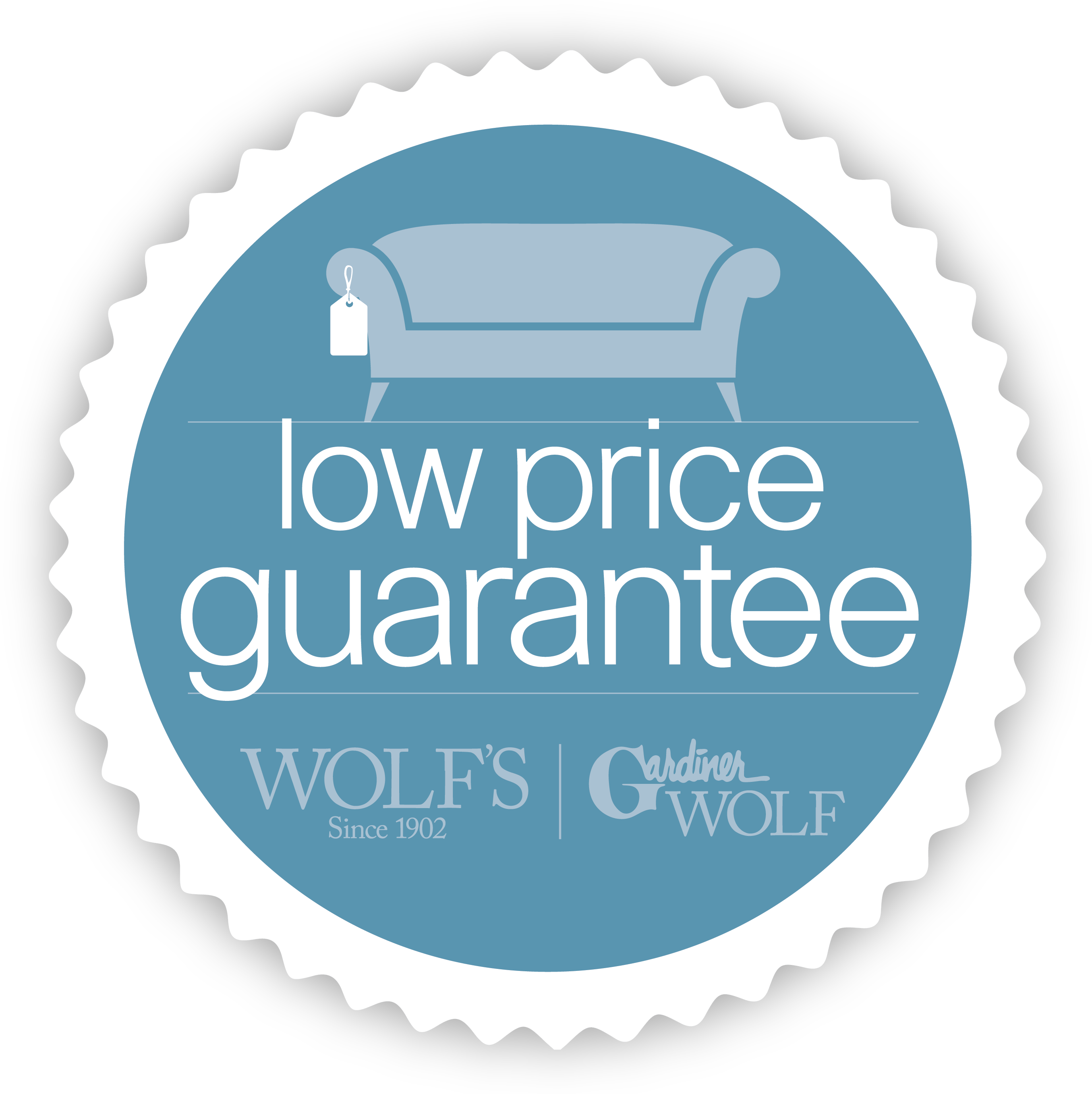 Low Price Badge No Text - Wolf Furniture, HD Png Download PNG with transparent background