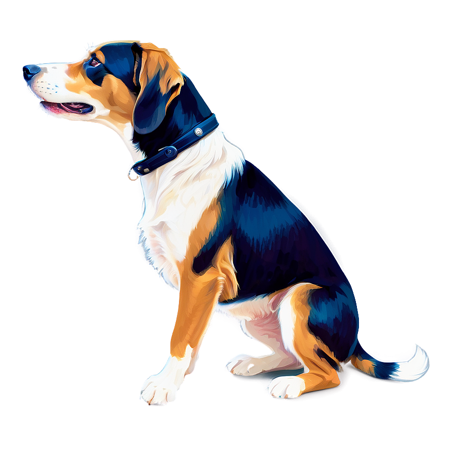 Loyal Dog Wagging Tail Png 06112024