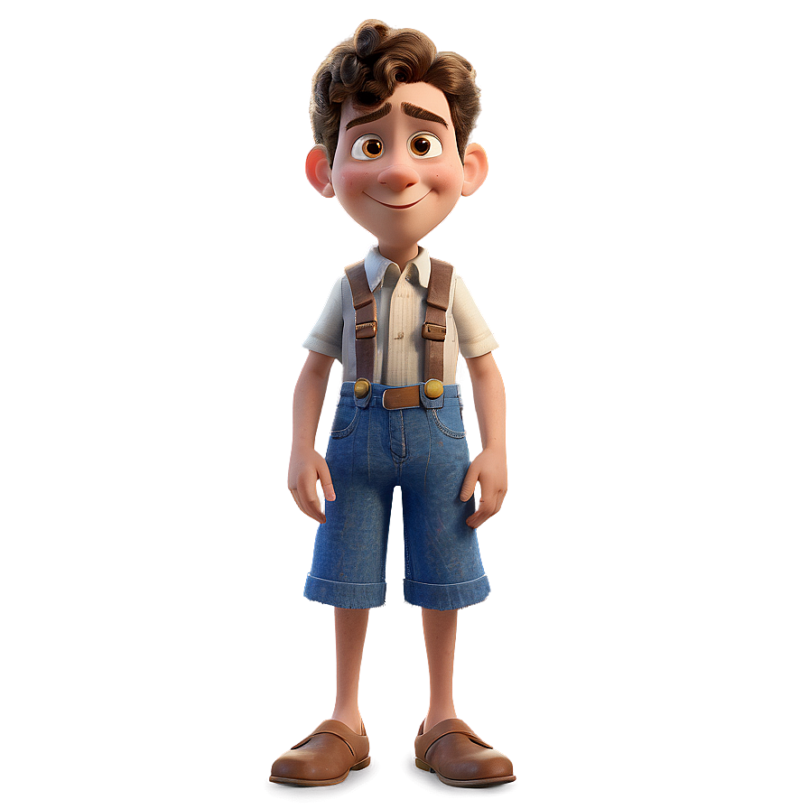 Luca Pixar Film Character Png Nma