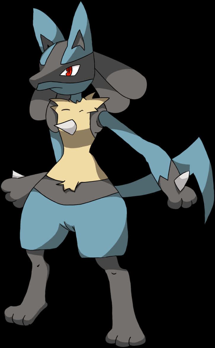 Lucario And Riolu - Lucario Transparent Background, HD Png Download PNG with transparent background