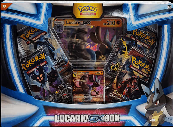 Lucario G X Pokemon Card Box Set