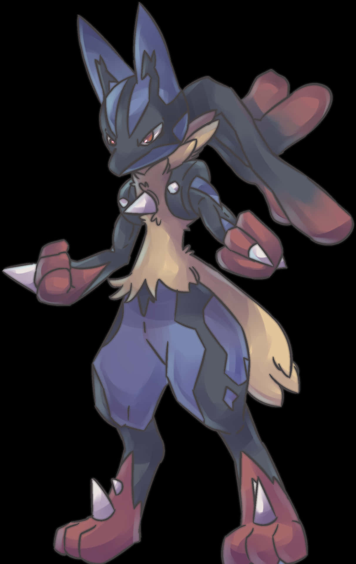 Lucario Pokemon Character Art