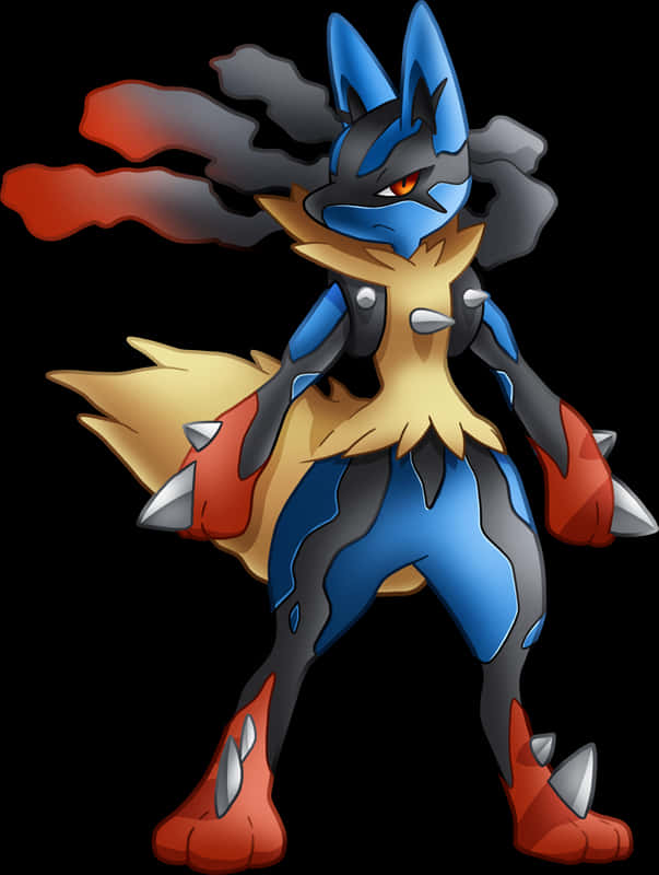 Lucario Pokemon Character Art