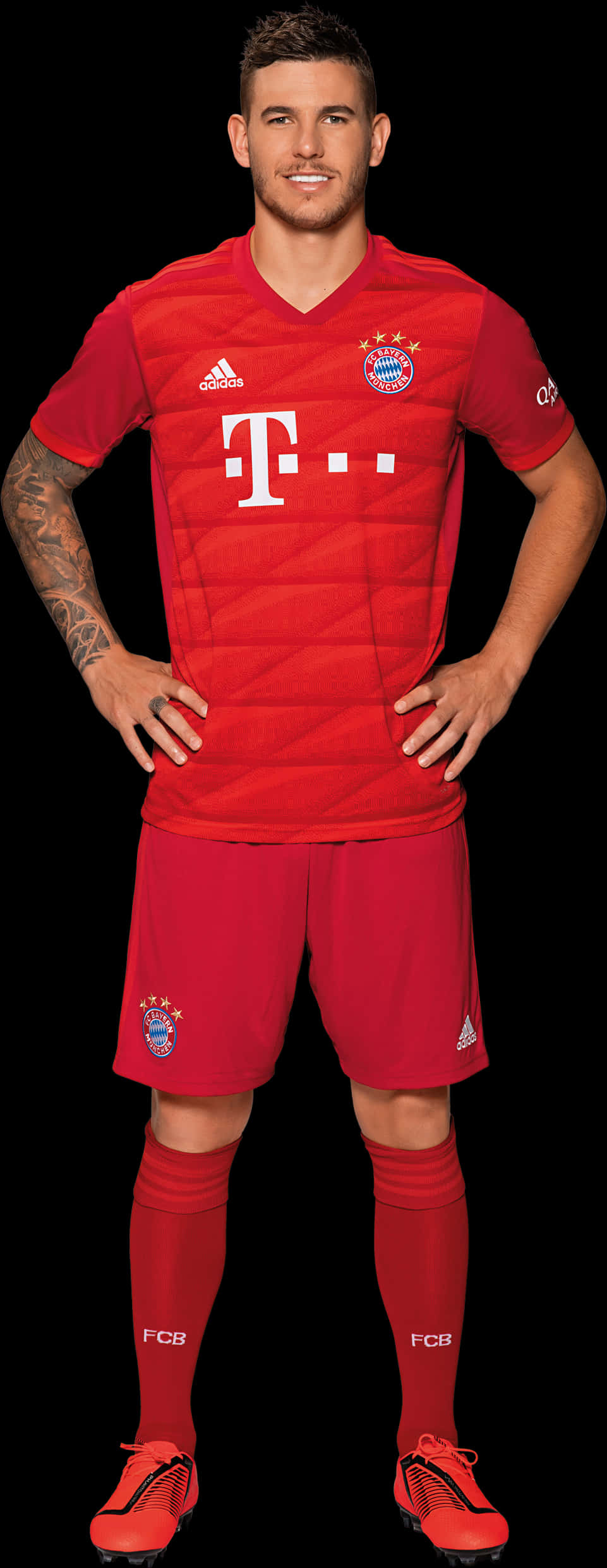 Lucas Hernández - Leon Goretzka Fc Bayern, HD Png Download PNG with transparent background