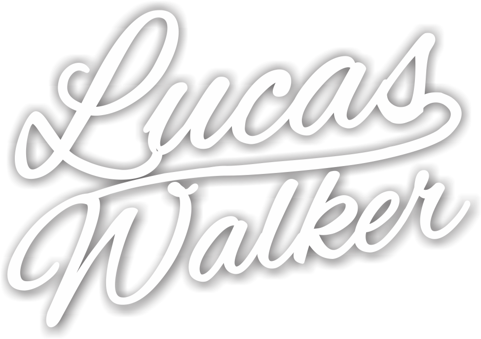 Lucas Walker Script Logo