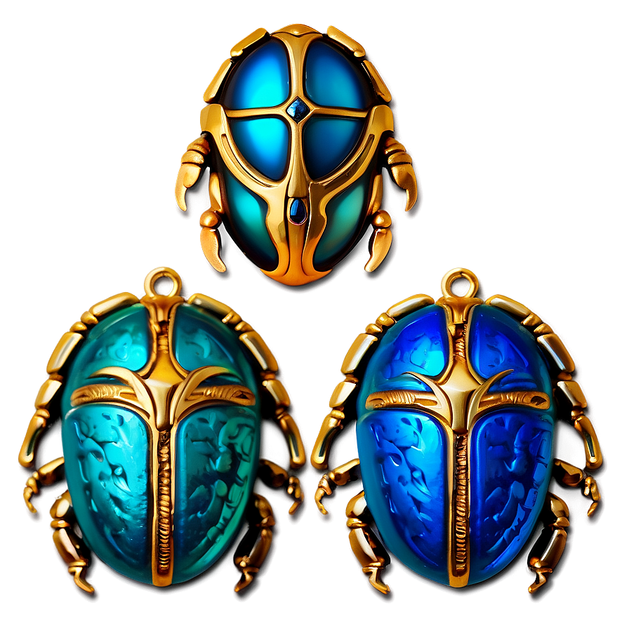 Lucky Scarab Charms Png Voi