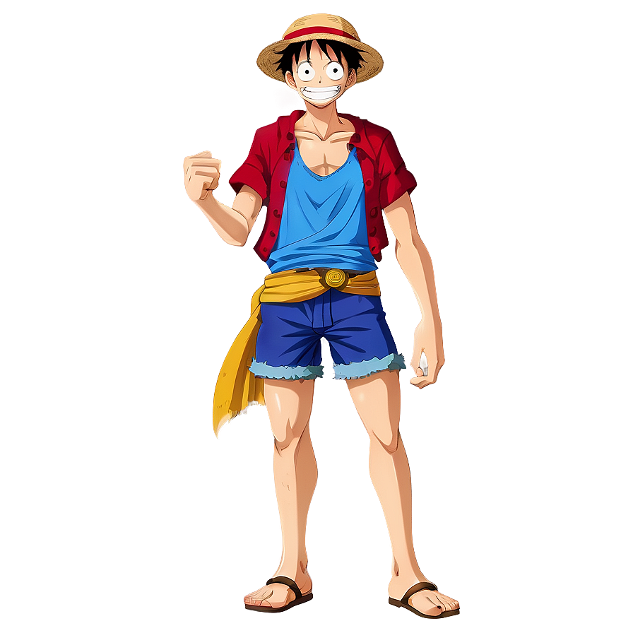 Luffy Full Body PNG 05042024 PNG with transparent background