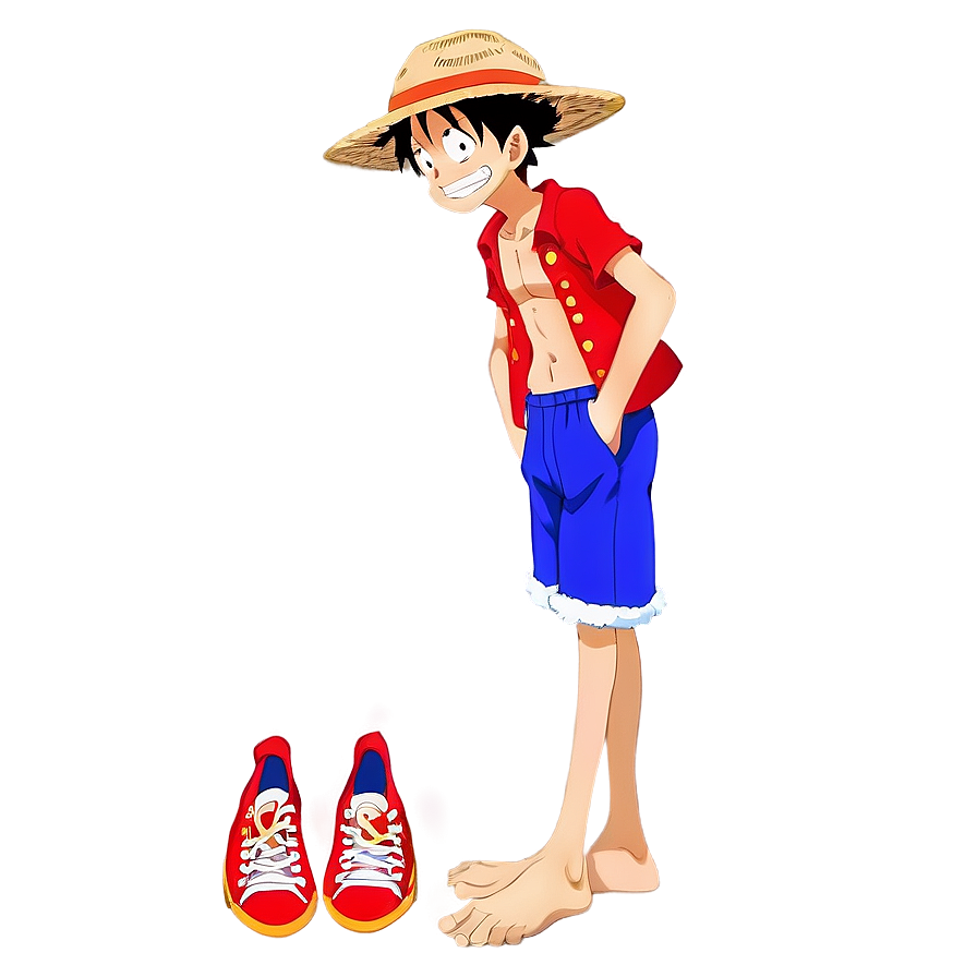 Luffy Full Body PNG idi5 PNG with transparent background