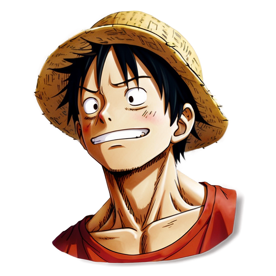 Luffy Portrait PNG try40 PNG with transparent background