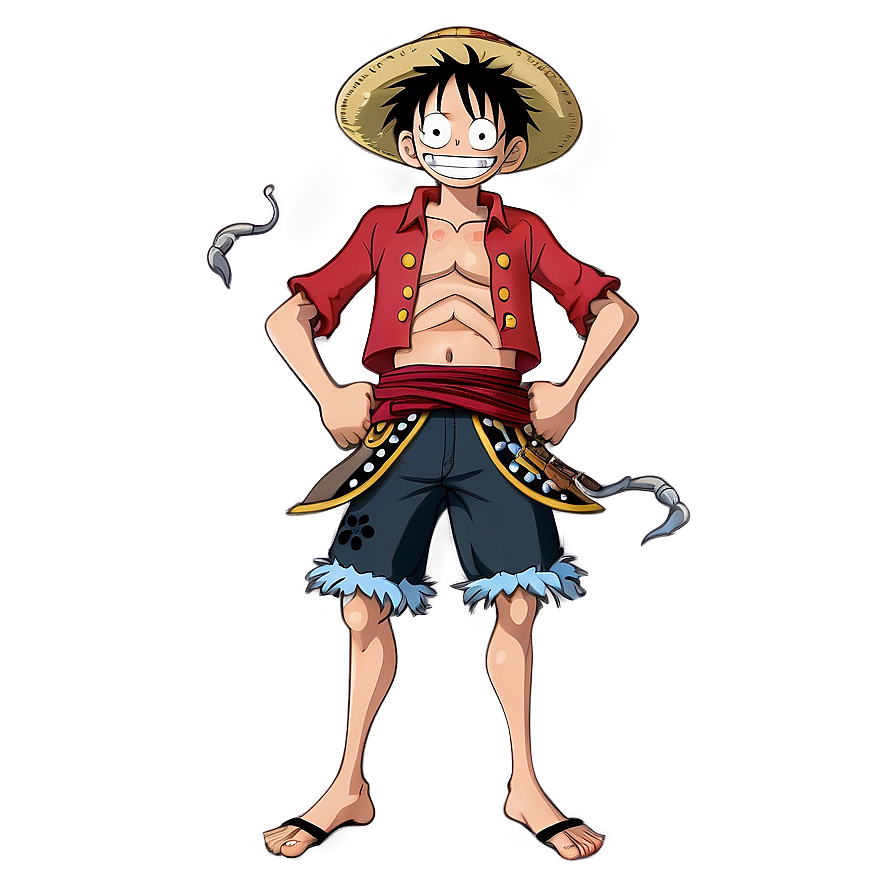 Luffy's Dream Of Being Pirate King Png 06232024