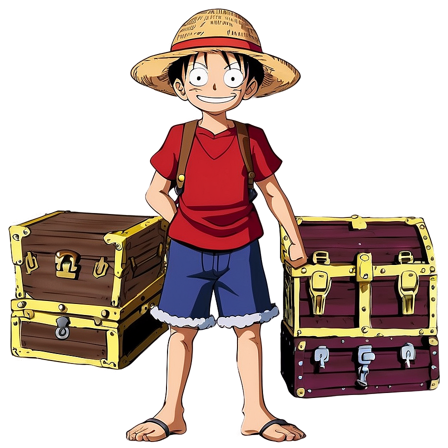 Luffy's Treasure Hunt PNG jlo PNG with transparent background