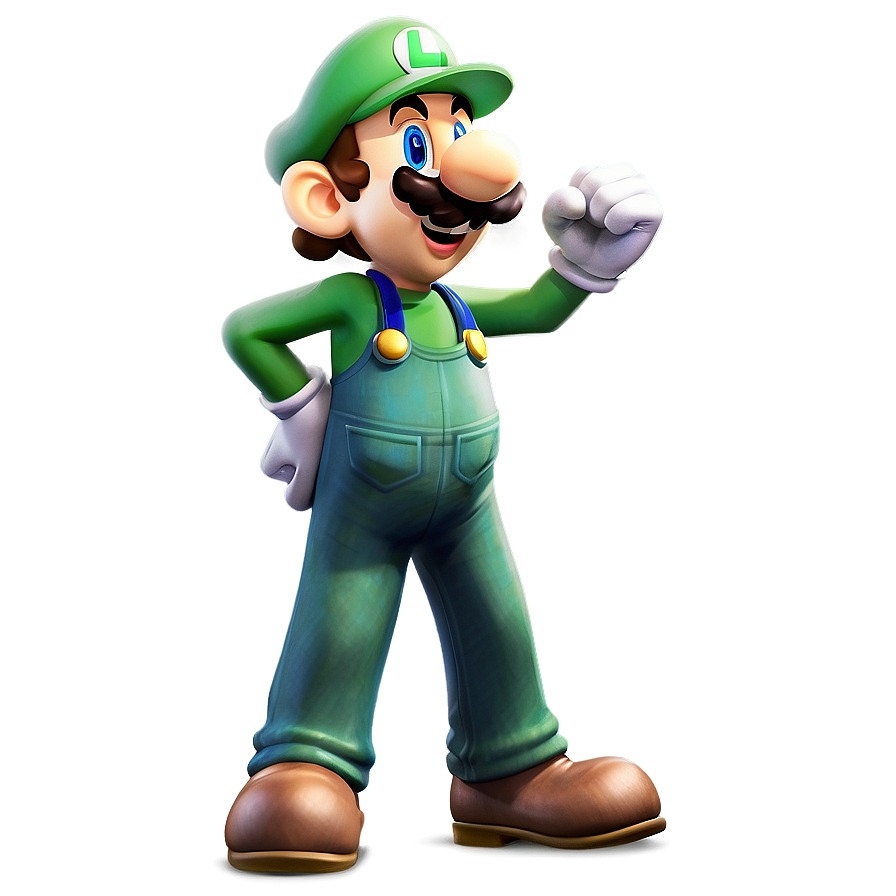 Luigi Character Design PNG 42 PNG with transparent background