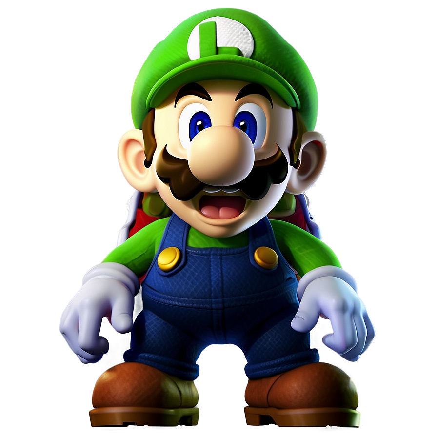 Luigi Mansion Adventure PNG dii PNG with transparent background