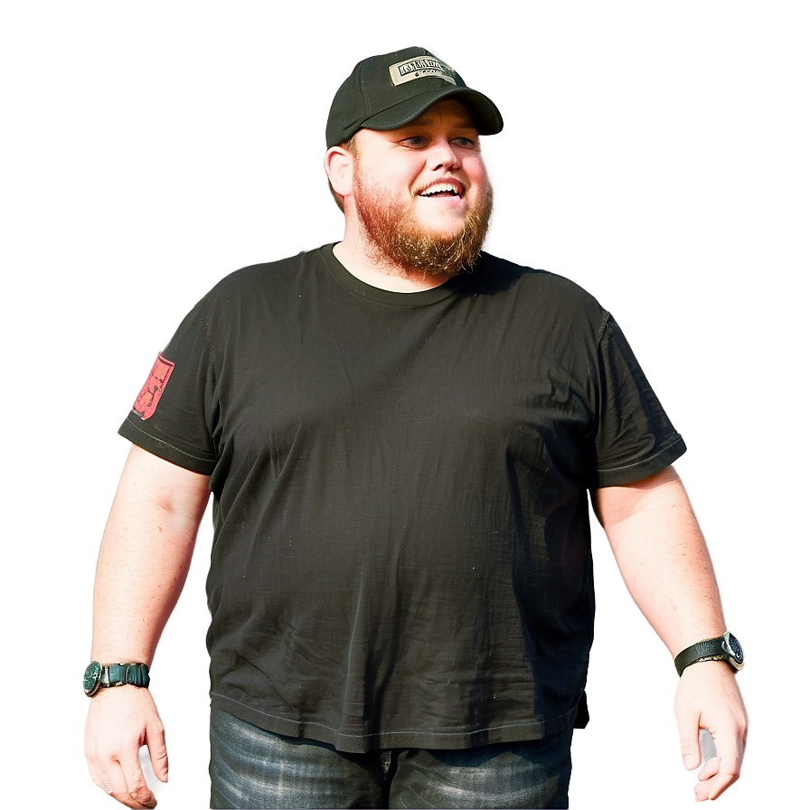 Luke Combs On Stage Png 06122024