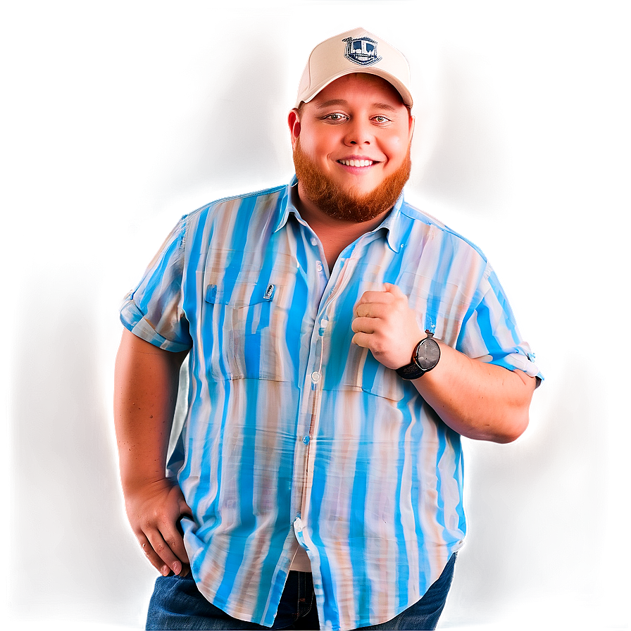 Luke Combs Smiling Png Vlj