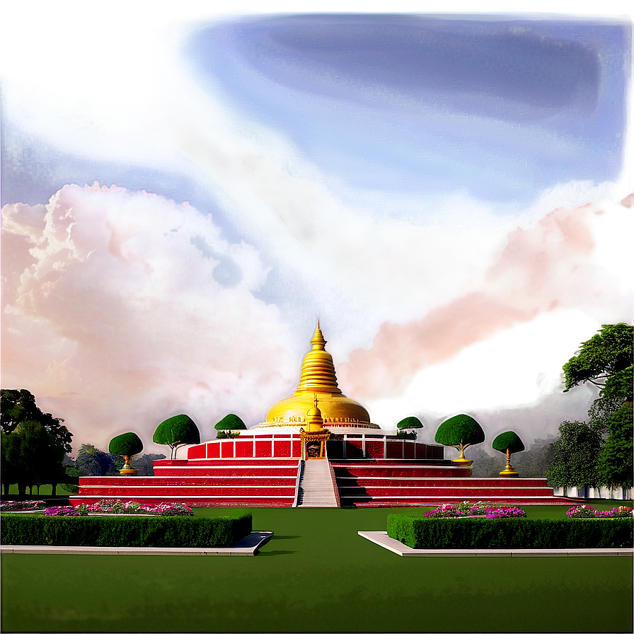 Lumbini Sacred Garden Png 06262024