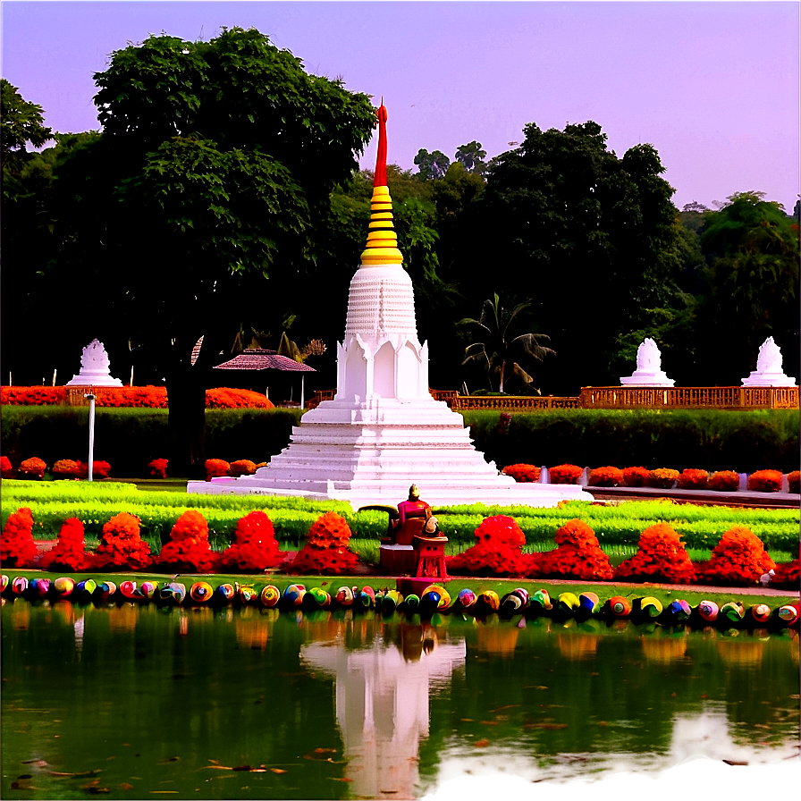 Lumbini Sacred Garden PNG nta PNG with transparent background