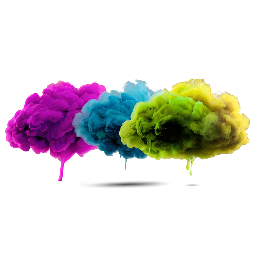 Luminous Color Smoke Swathe Png 06122024