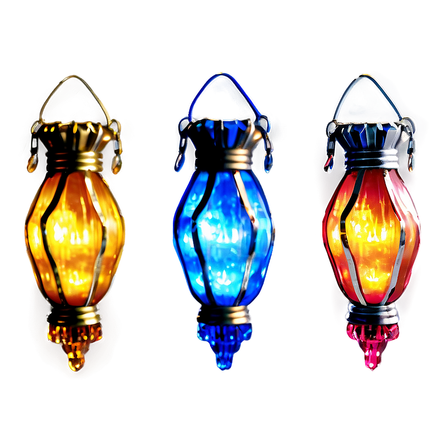 Luminous Crystal Lantern Png 25