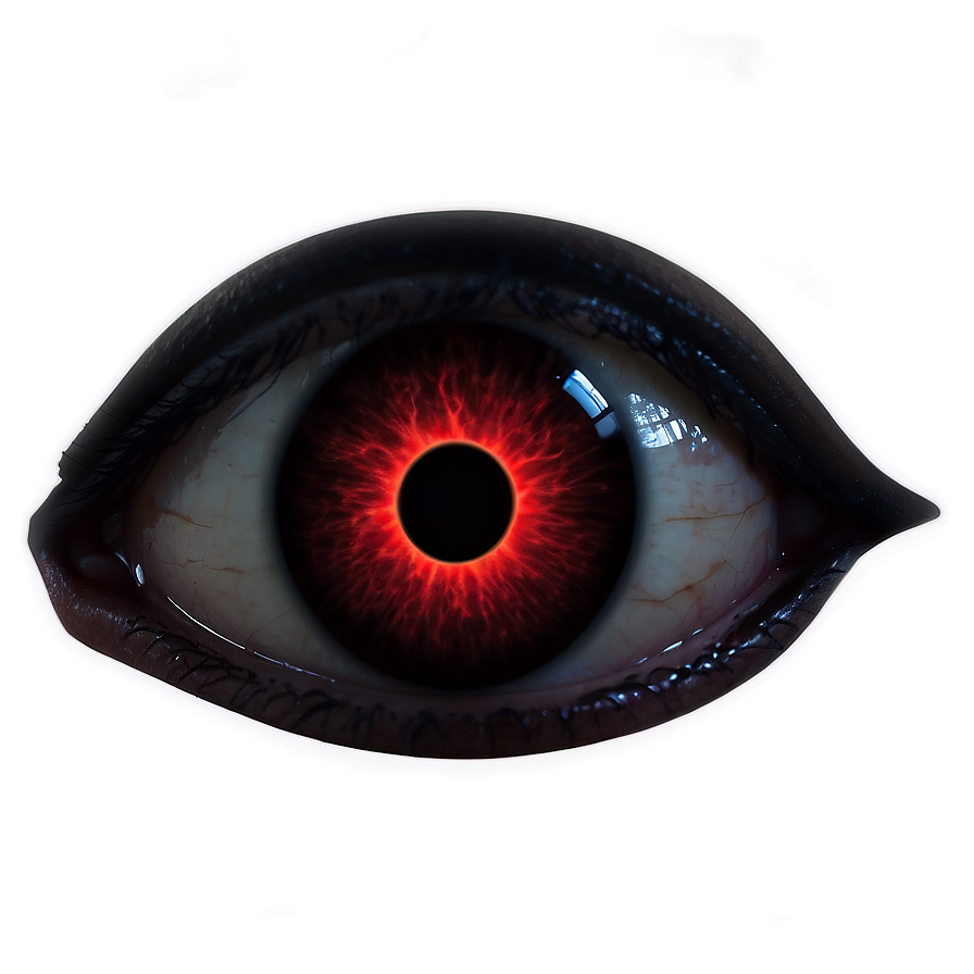 Luminous Red Eye Glow Png 06272024