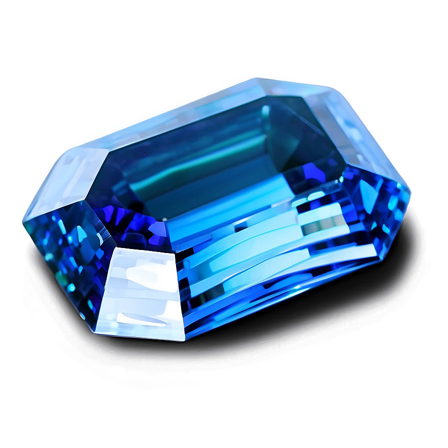 Luminous Sapphire Gem Png Awh