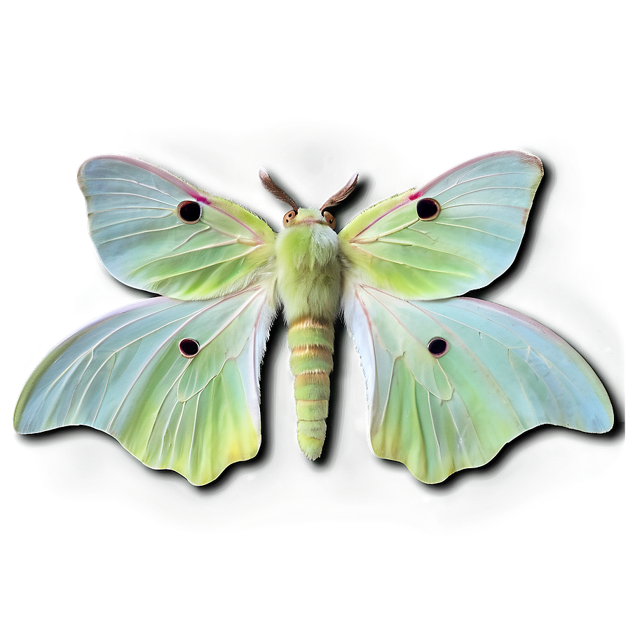 Luna Moth PNG sfv PNG image with a transparent background, free high-resolution download