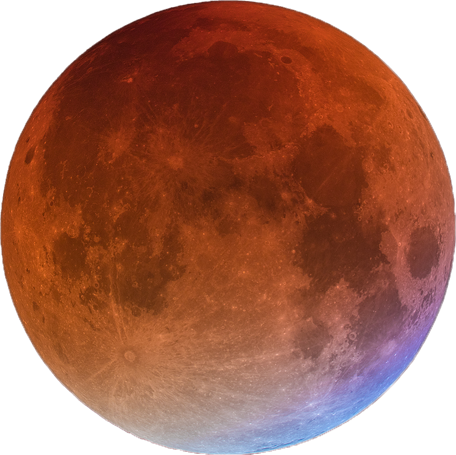 Transparent Red Moon Clipart - Blood Moon Transparent Background, HD Png Download PNG with transparent background