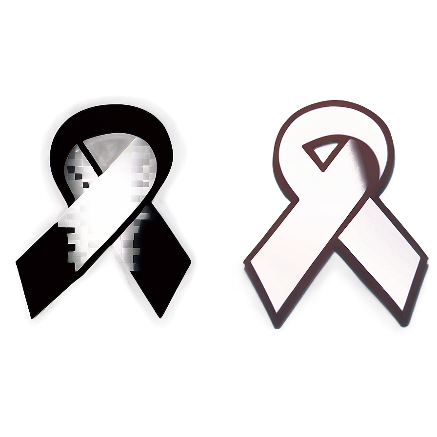 Lung Cancer Ribbon Icon Png Qqb