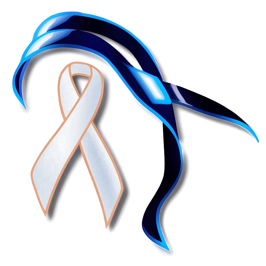 Lung Cancer Ribbon With Teardrop Png 45