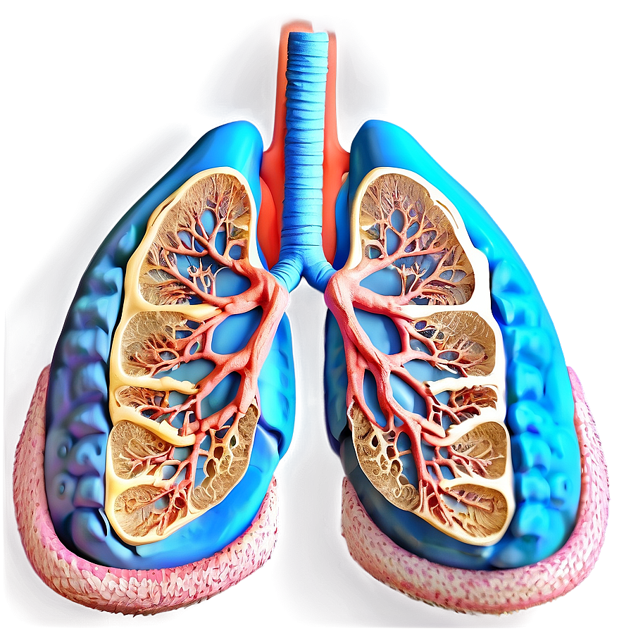 Lung Structure Illustration Png Obk93