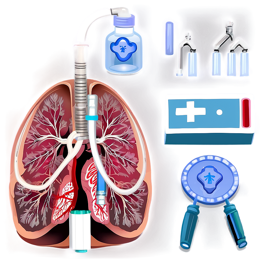 Lungs With Medical Tools Png 05232024