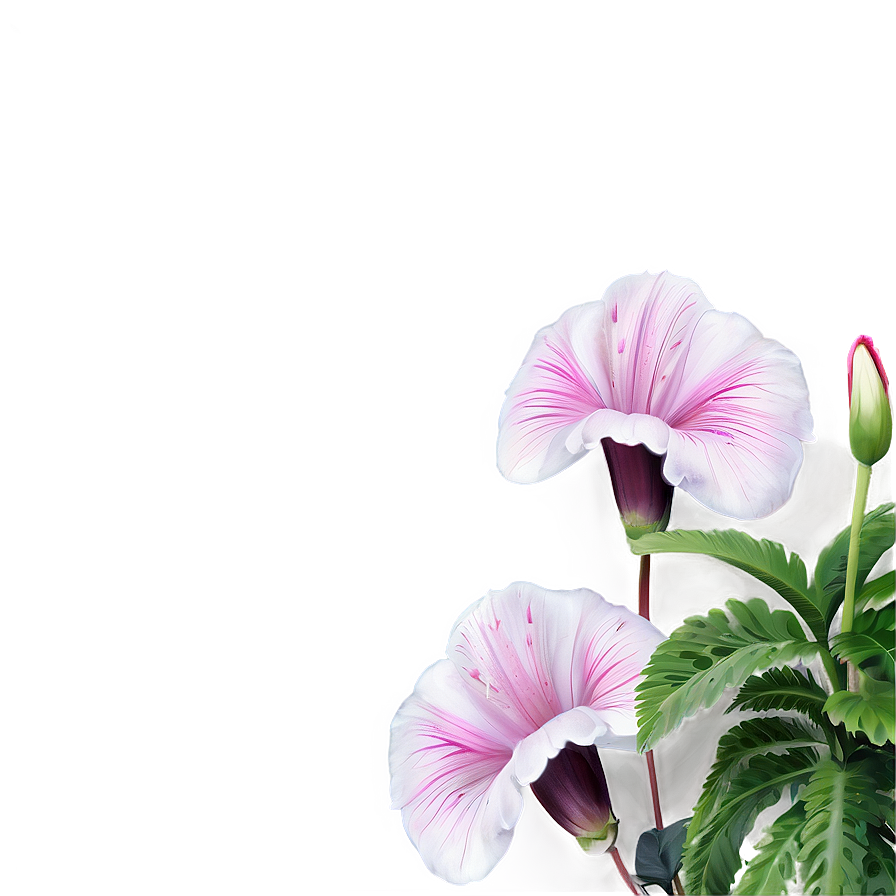 Lush Corner Flower Png Fav