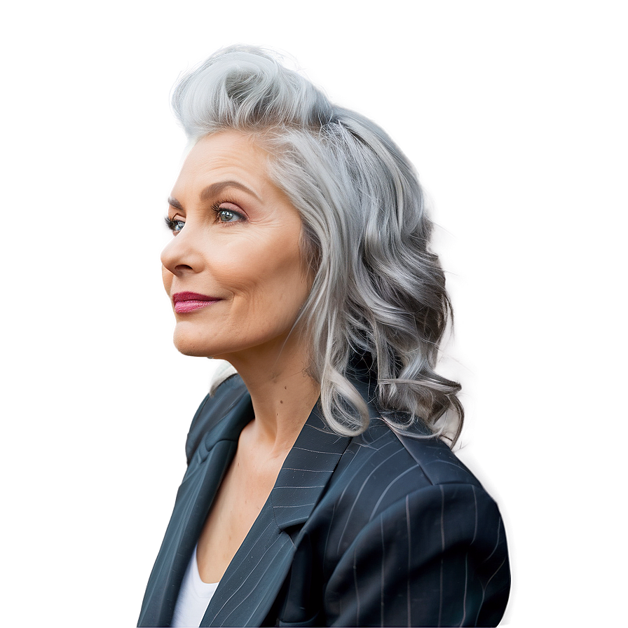 Lush Grey Hair Png Rkt29