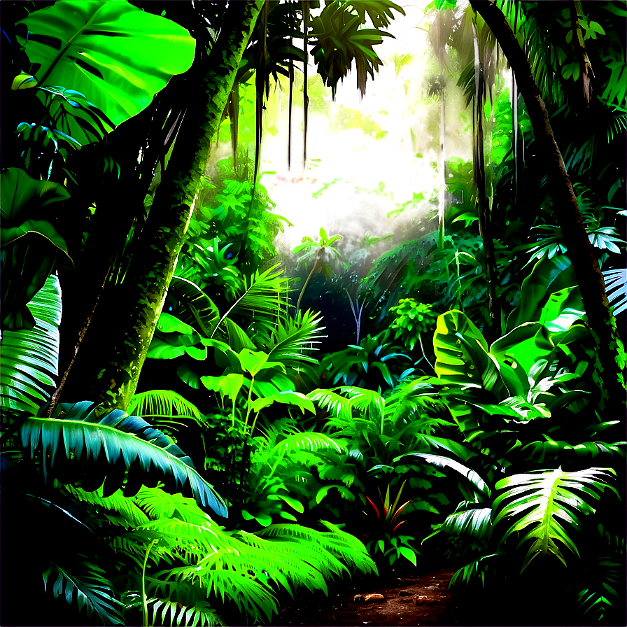 Lush Tropical Rainforest Picture Png 14