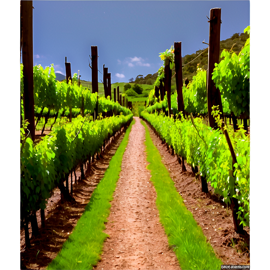 Lush Vineyard Pathway Png 06202024