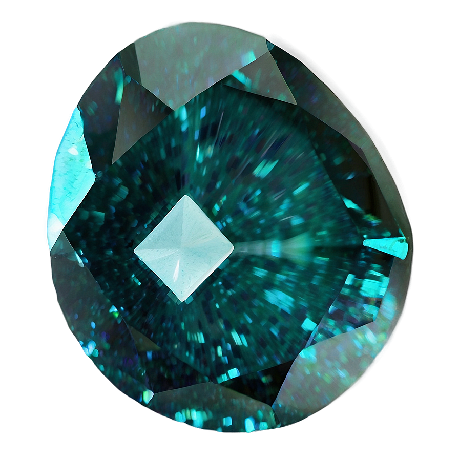 Lustrous Turquoise Gem Png Isd