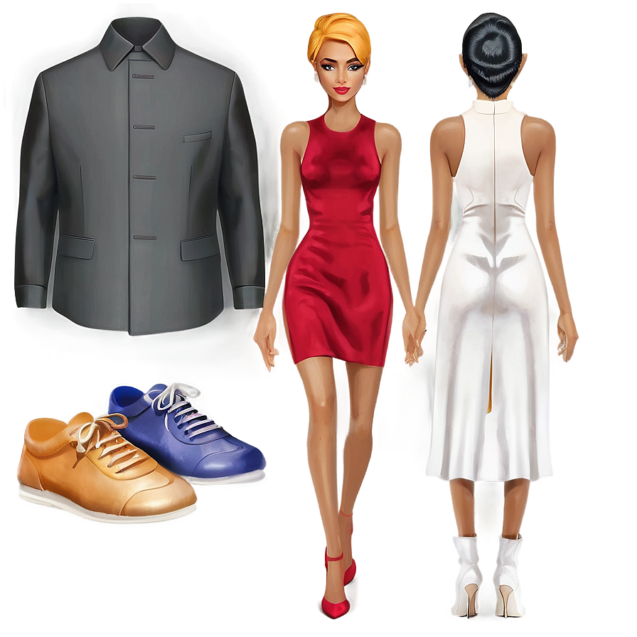 Luxe Fashion Wardrobe PNG 38 PNG image with a transparent background, free high-resolution download