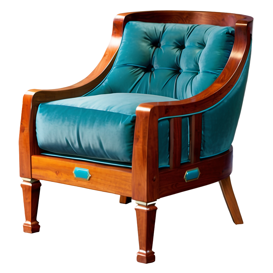 Luxurious Armchair Silla Png 16