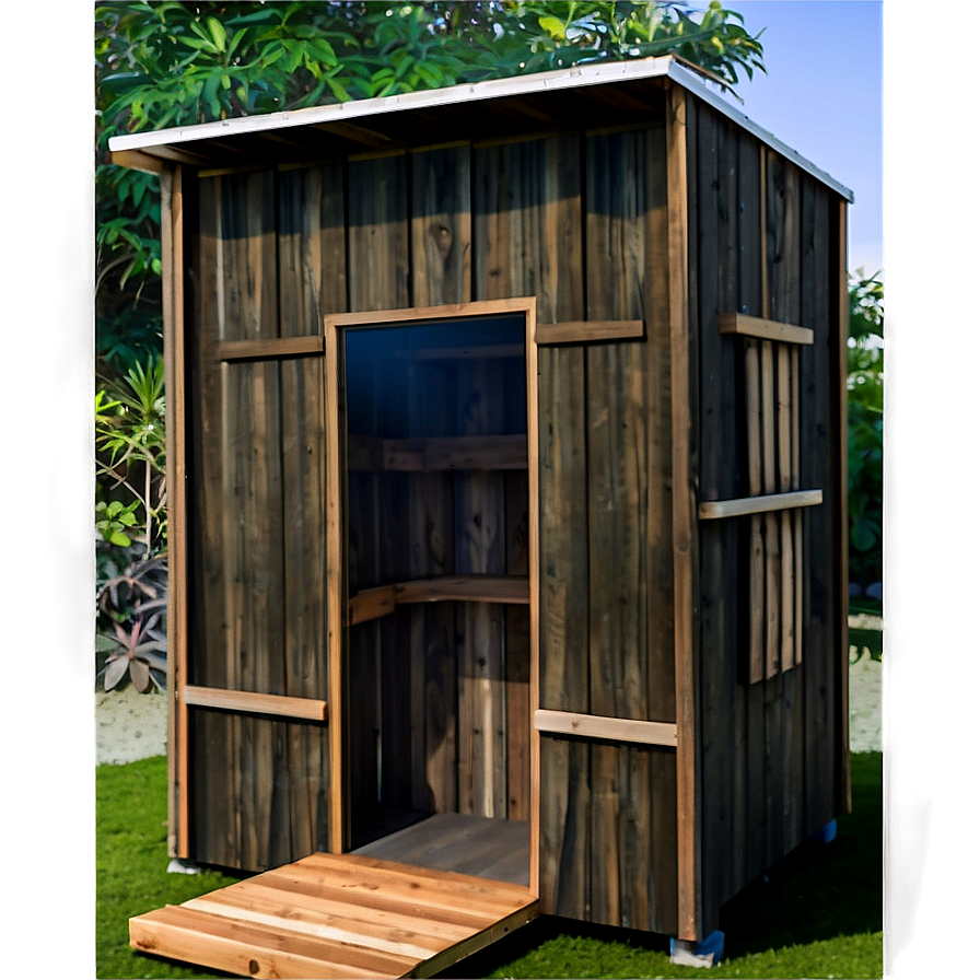 Luxurious Glamping Outhouse Png Jyb