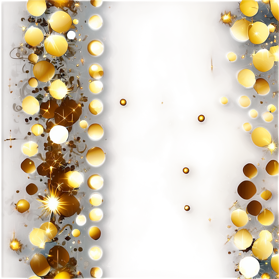Luxurious Gold Sparkle Overlay PNG dxp49 PNG with transparent background
