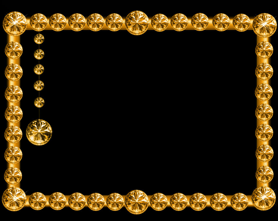 Frame Gold Png Available In Different Size - Gold Frame Design Png, Transparent Png PNG with transparent background