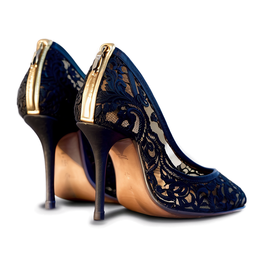 Luxurious Lace Heels PNG 37 PNG with transparent background