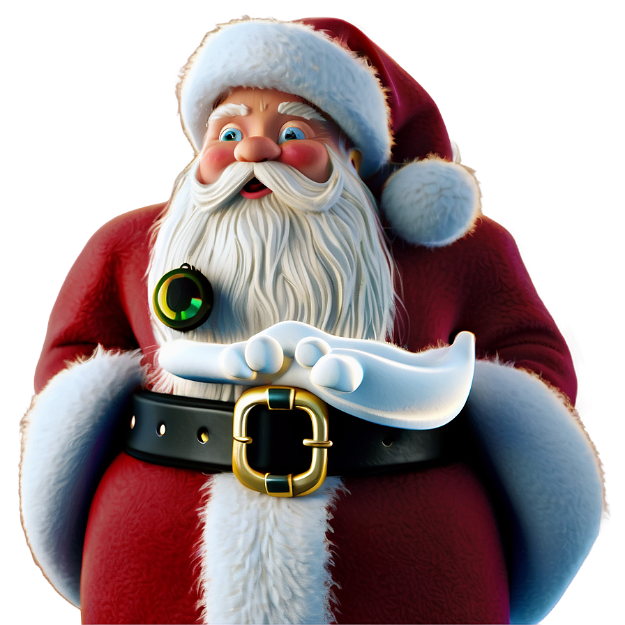 Luxurious Santa Claus Belt Png 62